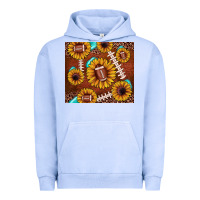 Pigment Grape Ice football leopard sunflower Urban Hoodie - JahusDesignShop