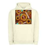 Pigment Pistachio football leopard sunflower Urban Hoodie - JahusDesignShop