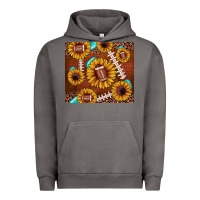 Pigment Tornado football leopard sunflower Urban Hoodie - JahusDesignShop