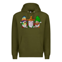 Army Green mexican gnomies Premium Hoodie - JahusDesignShop