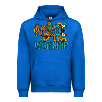 Cobalt made to worship Urban Hoodie - Artiststas