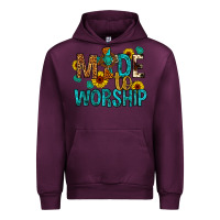Mauve Wine made to worship Urban Hoodie - Artiststas