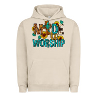 Pigment French Oak made to worship Urban Hoodie - Artiststas