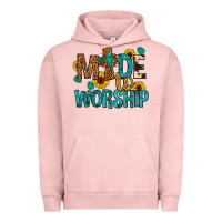 Pigment Salmon made to worship Urban Hoodie - Artiststas
