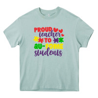 Arona proud teacher to ausome students Heavy Core Tee - CowhideDigitalArt