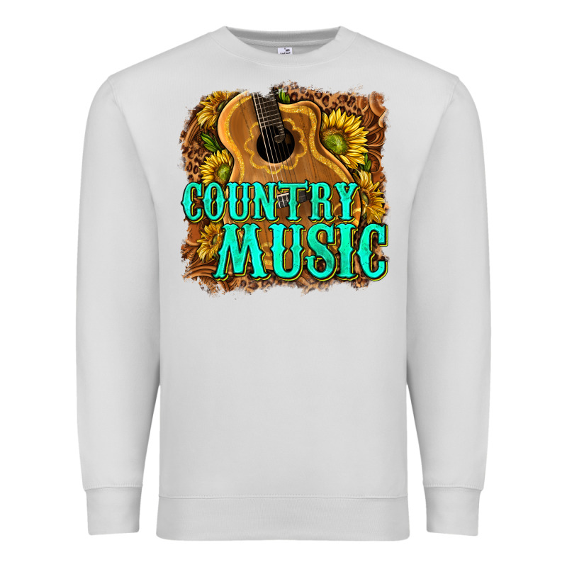 Country Music Western Premium Sweatshirt by texasbilliewilder | Teevron
