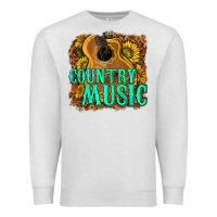 Oatmeal Heather country music western Premium Sweatshirt - texasbilliewilder