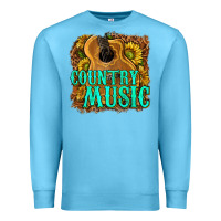 Ocean Blue country music western Premium Sweatshirt - texasbilliewilder