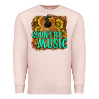 Pale Pink country music western Premium Sweatshirt - texasbilliewilder
