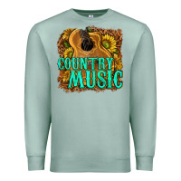Seafoam country music western Premium Sweatshirt - texasbilliewilder