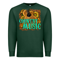 Sports Green country music western Premium Sweatshirt - texasbilliewilder