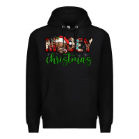 Black mooey christmas Premium Hoodie - JahusDesignShop