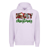 Lilac mooey christmas Premium Hoodie - JahusDesignShop