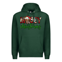 Sports Green mooey christmas Premium Hoodie - JahusDesignShop
