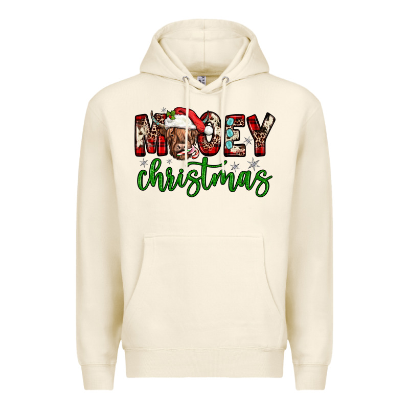 Mooey Christmas Premium Hoodie by JahusDesignShop | Teevron