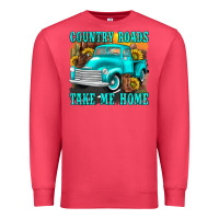 Cardinal country roads take me home western Premium Sweatshirt - texasbilliewilder