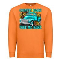 Carrot country roads take me home western Premium Sweatshirt - texasbilliewilder