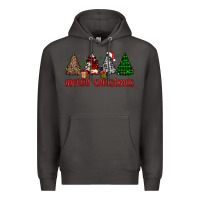 Smoke merry christmas tree Premium Hoodie - JahusDesignShop