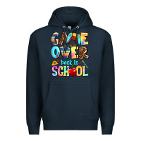 Navy game over back to school Premium Hoodie - AdoDesignShop
