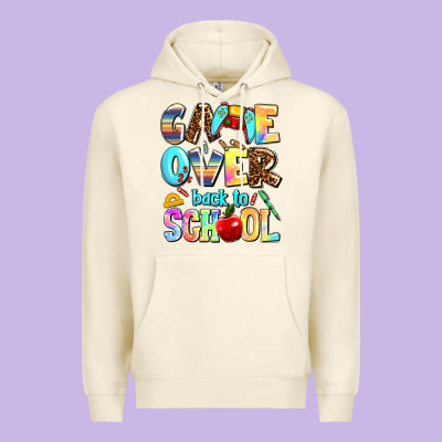 Game Over Back To School Premium Hoodie Designed By Adodesignshop