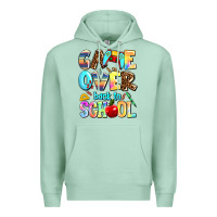 Seafoam game over back to school Premium Hoodie - AdoDesignShop