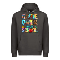 Smoke game over back to school Premium Hoodie - AdoDesignShop