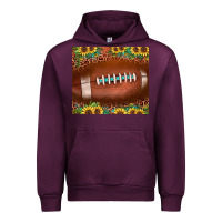 Mauve Wine football leopard turquoise sunflower Urban Hoodie - JahusDesignShop
