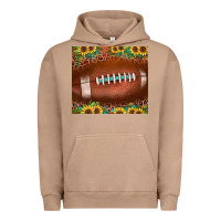Pigment Burro football leopard turquoise sunflower Urban Hoodie - JahusDesignShop