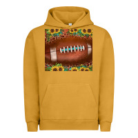 Pigment Peanut Butter football leopard turquoise sunflower Urban Hoodie - JahusDesignShop