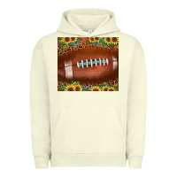 Pigment Pistachio football leopard turquoise sunflower Urban Hoodie - JahusDesignShop