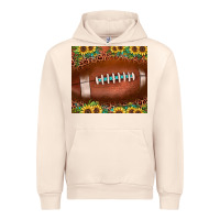 Sandshell football leopard turquoise sunflower Urban Hoodie - JahusDesignShop