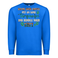 True Royal drink your coffee and handle your shit Premium Sweatshirt - texasbilliewilder