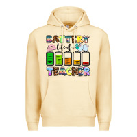 Pina Colada battery life of a teacher Premium Hoodie - AdoDesignShop