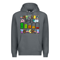 Rock battery life of a teacher Premium Hoodie - AdoDesignShop