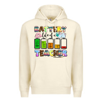 Sandshell battery life of a teacher Premium Hoodie - AdoDesignShop