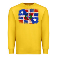 Lemon dominican and puerto rico flag Premium Sweatshirt - texasbilliewilder