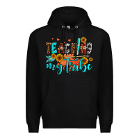 Black teaching my tribe Premium Hoodie - AdoDesignShop