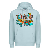 Blue Mist teaching my tribe Premium Hoodie - AdoDesignShop