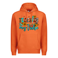 Carrot teaching my tribe Premium Hoodie - AdoDesignShop