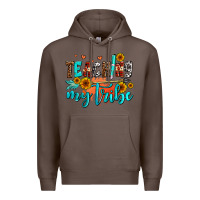 Coffee teaching my tribe Premium Hoodie - AdoDesignShop