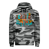Slate Camo teaching my tribe Premium Hoodie - AdoDesignShop
