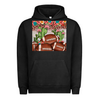 Pigment Black football leopard cactus Urban Hoodie - JahusDesignShop