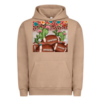 Pigment Burro football leopard cactus Urban Hoodie - JahusDesignShop