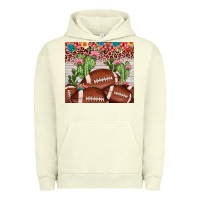 Pigment Pistachio football leopard cactus Urban Hoodie - JahusDesignShop