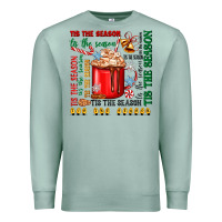 Seafoam tis the season Premium Sweatshirt - Zillion Design Studio