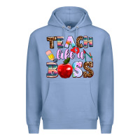 Colony Blue teach like a boss Premium Hoodie - AdoDesignShop