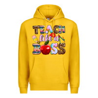 Lemon teach like a boss Premium Hoodie - AdoDesignShop