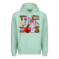 Seafoam teach like a boss Premium Hoodie - AdoDesignShop