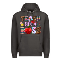 Smoke teach like a boss Premium Hoodie - AdoDesignShop
