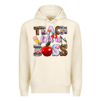 Tofu teach like a boss Premium Hoodie - AdoDesignShop